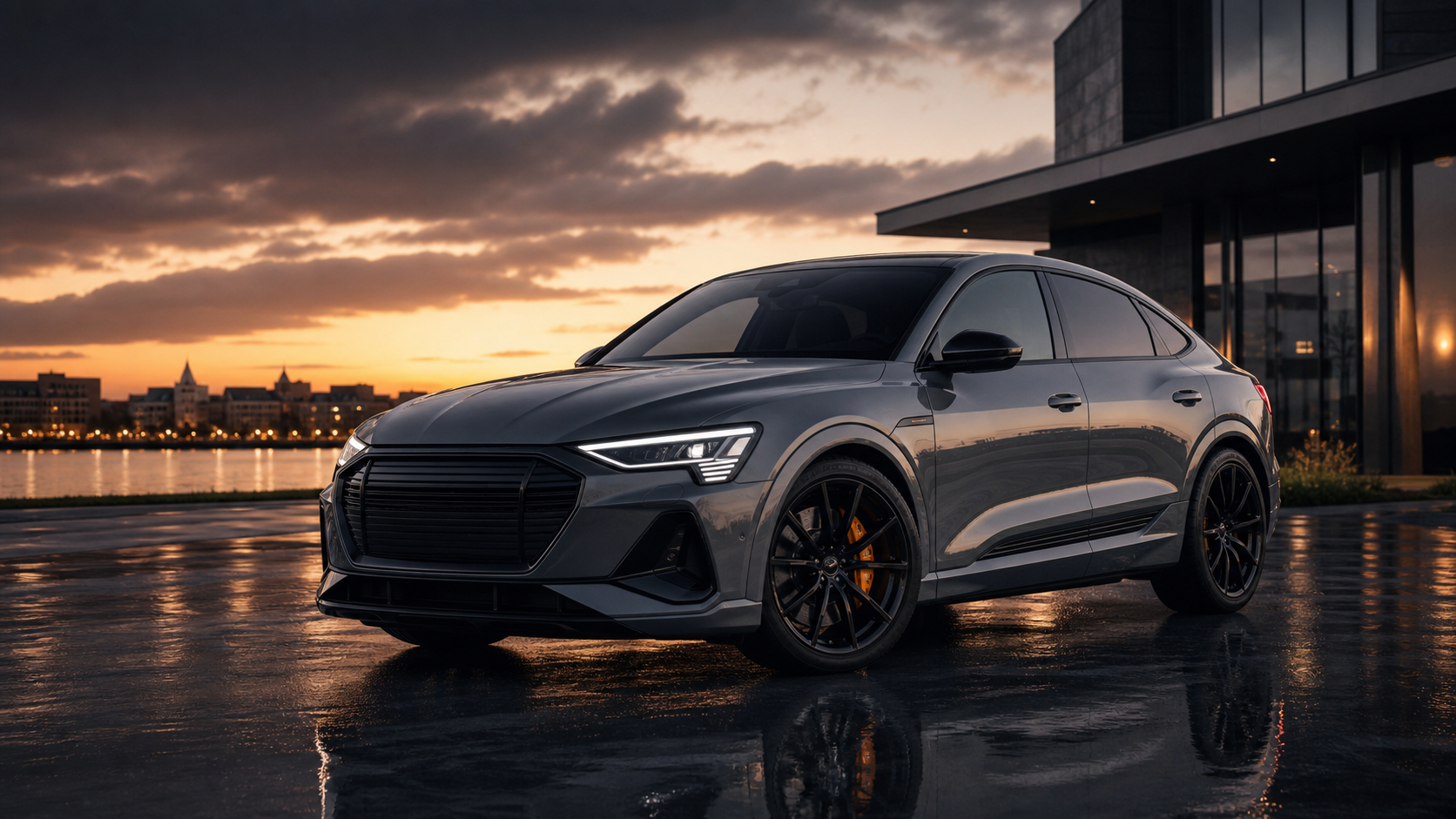 Audi e-tron S voor automaat rijles en E bij B